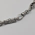 American vintage sterling silver multi-fancy link chain necklace 92cm 80g